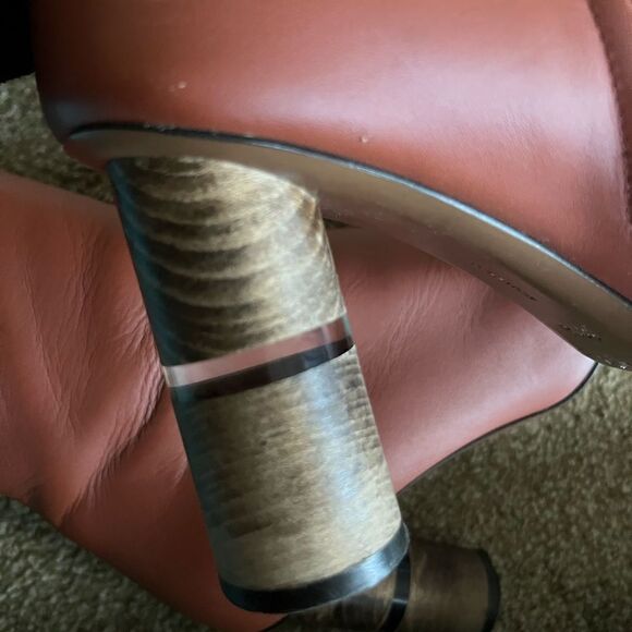 NEOUS Tan Clowesia Leather Ankle Boots - Size 38.5 - Picture 11 of 15